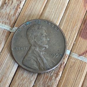VINTAGE 1957 LINCOLN WHEAT ONE CENT